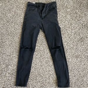 American Eagle High waisted Black Jeans